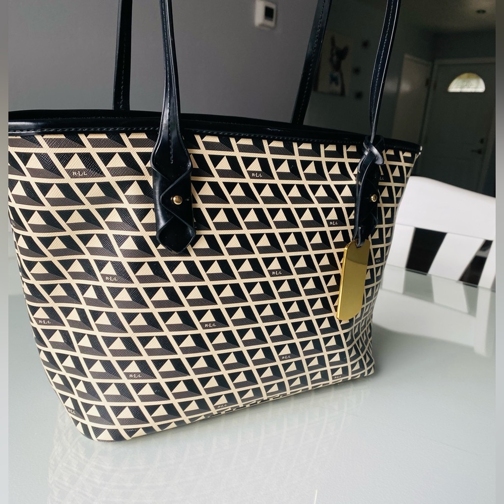 Lauren Ralph Lauren canvas Tote bag